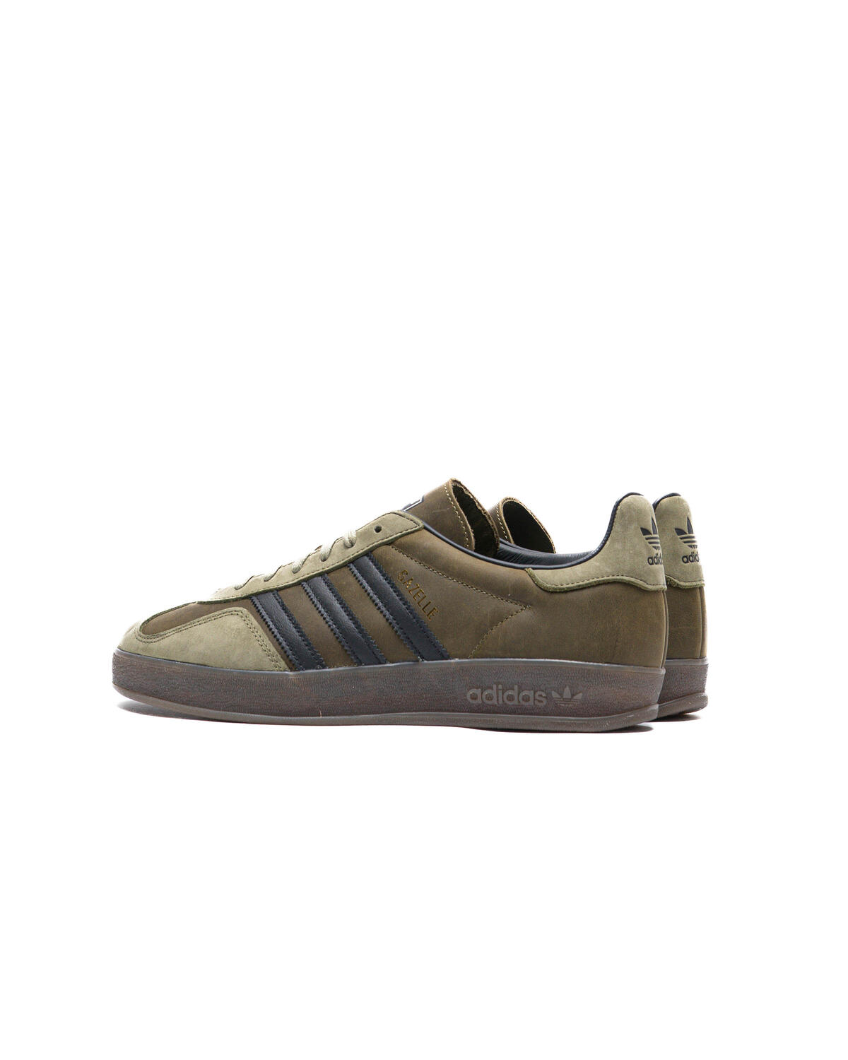 Adidas originals gazelle khaki best sale